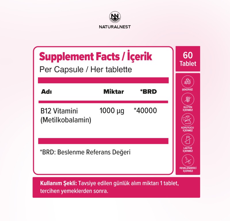 NATURALNEST VITAMIN B12 - Image 2