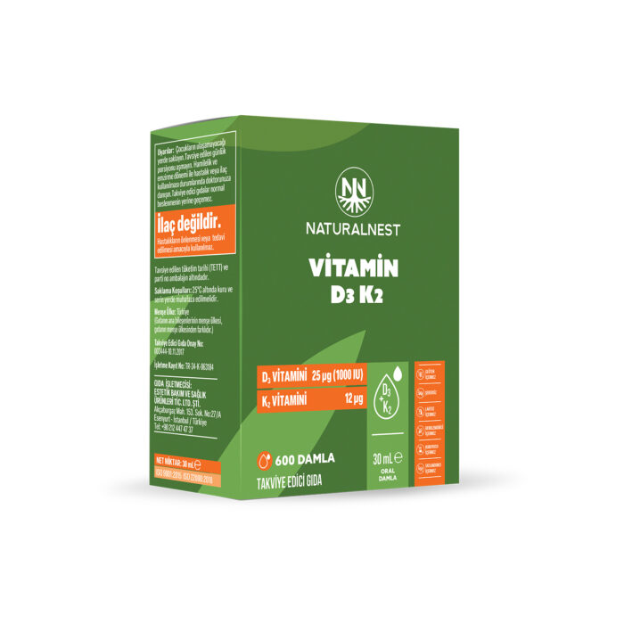NATURALNEST VİTAMİN D3 K2