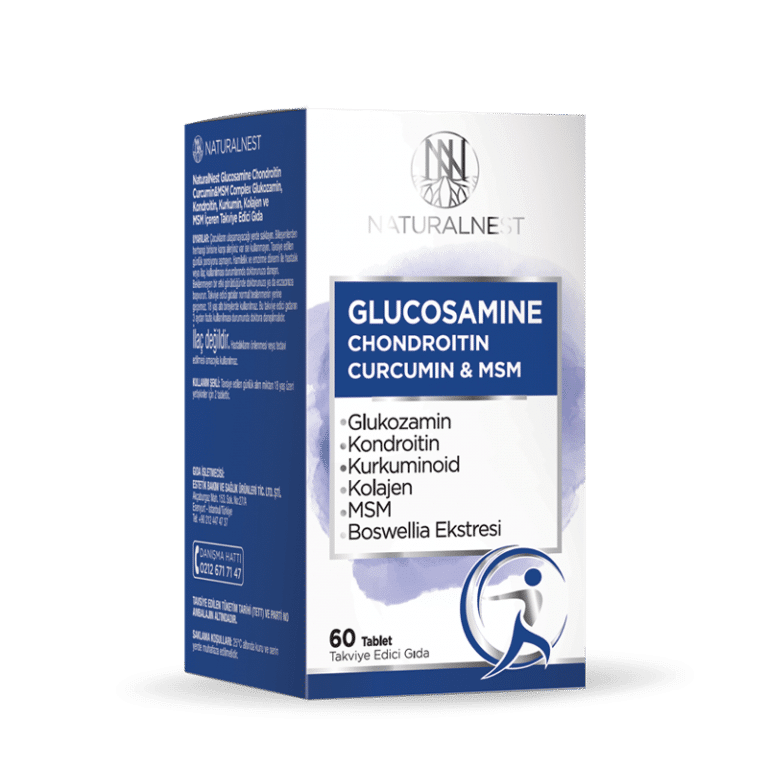 NATURALNEST GLUCOSAMINE CHONDROITIN CURCUMIN & MSM Naturalnest