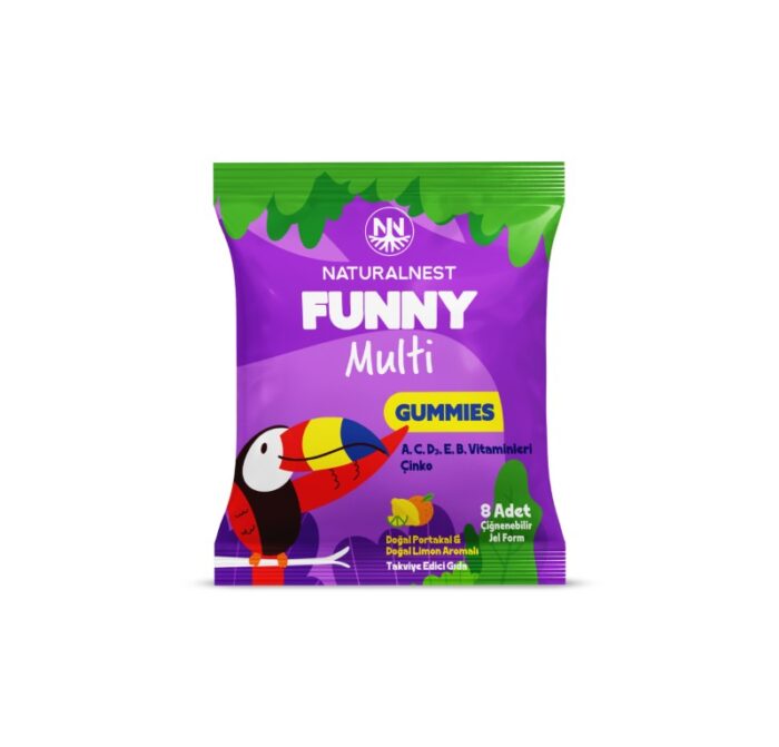 NATURALNEST FUNNY MULTI & DEFENCE GUMMIES