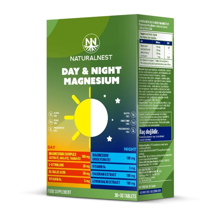 NATURALNEST DAY & NIGHT MAGNEZYUM